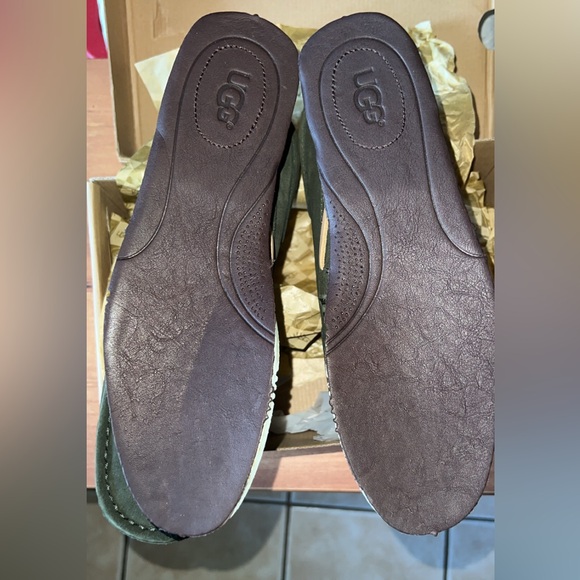 UGG Australia Chester Forst Green Men's Casual Loafer Shoes - Picture 8 of 11